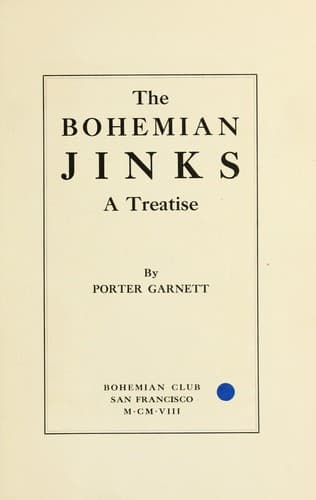 Tapa de The Bohemian jinks