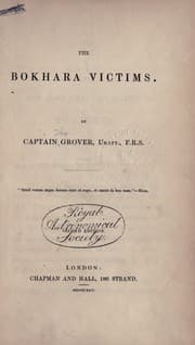 Tapa de The Bokhara victims
