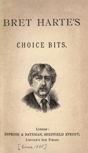 Tapa de Bret Harte's choice bits