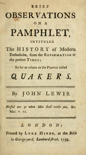 Tapa de Brief observations on a pamphlet