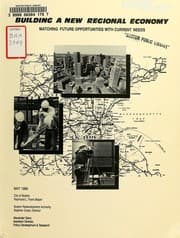 Tapa de Building a new regional economy: matching future opportunities with current needs