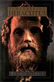 Tapa de Remembering Heraclitus