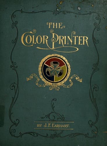 Tapa de The color printer.