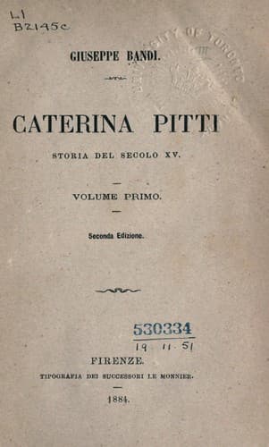 Tapa de Caterina Pitti