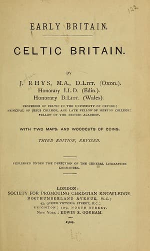 Tapa de Celtic Britain