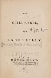 Tapa de The child-angel, and Angel Lily