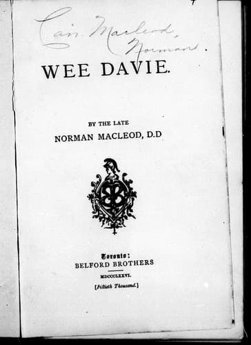 Tapa de Wee Davie