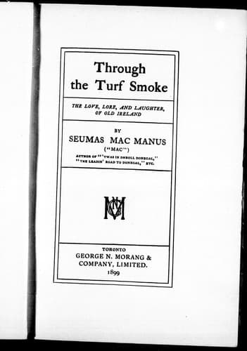 Tapa de Through the turf smoke