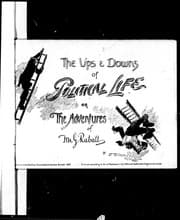 Tapa de The ups and downs of political life, or, The adventures of Mr. G. Raball