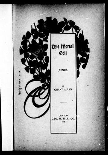 Tapa de This mortal coil