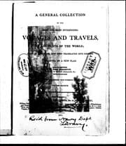 Tapa de A General collection of the best and most interesting voyages and travels in all parts of the world
