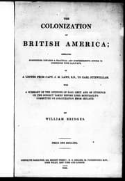 Tapa de The colonization of British America