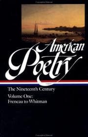Tapa de American Poetry: The Nineteenth Century, Vol. 1