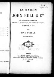 Tapa de La maison John Bull & cie