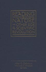 Tapa de Reading the book of nature