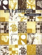 Tapa de Arts & architecture