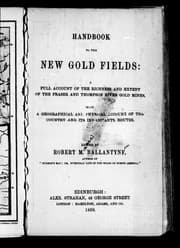 Tapa de Handbook to the new gold fields