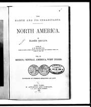 Tapa de The earth and its inhabitants, North America