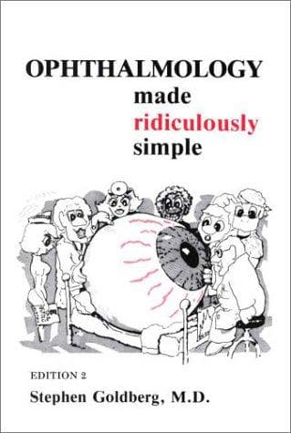 Tapa de Ophthalmology made ridiculously simple