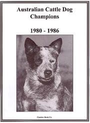 Tapa de Australian cattle dog champions, 1980-1986