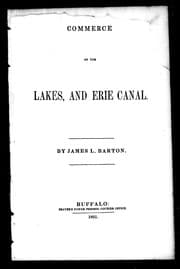 Tapa de Commerce of the lakes and Erie Canal