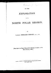 Tapa de On the exploration of the North Polar region