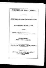 Tapa de Cyclopædia of modern travel