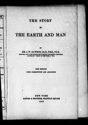 Tapa de The story of the earth and man