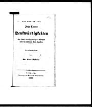 Tapa de Des Kentuckier's John Tanner Denkwürdigkeiten über seinen dreissigjä hrigrn Aufenthalt unter den ïndianern Nord-Amerika's