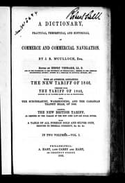 Tapa de A dictionary, practical, theoretical, and historical, of commerce and commercial navigation