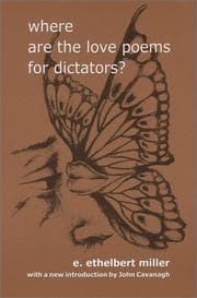 Tapa de Where are the love poems for dictators?