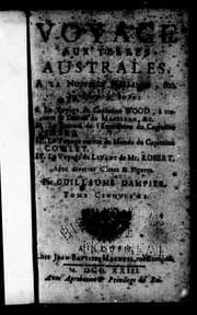 Tapa de Voyage aux terres australes, a la Nouvelle Hollande, &c