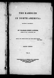 Tapa de The rambler in North America