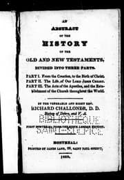 Tapa de An abstract of the history of the Old and New Testaments