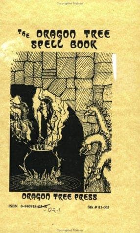 Tapa de Dragon Tree Spell Book