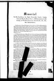 Tapa de Memorial to His Excellency the Right Honorable Charles Stanley Viscount Monck, Baron Monck of Ballytrammon, in the County of Wexford, Governor General, &c., &c., &c., in council
