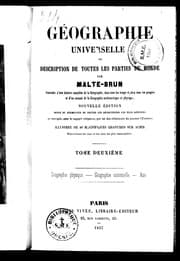 Tapa de Géographie universelle ou Description de toutes les parties du monde