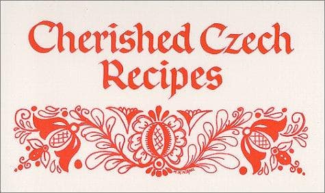 Tapa de Cherished Czech Recipes