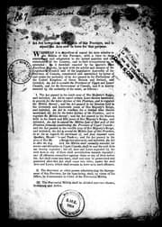 Tapa de An Act to Regulate the Militia of This Province, and to Repeal the Acts now in Force for that Purpose