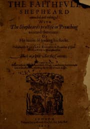 Tapa de The faithful shepheard