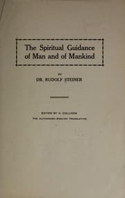 Tapa de The spiritual guidance of man and of mankind