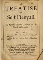 Tapa de A treatise of self-denyall