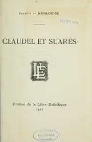 Tapa de Claudel et Suarès