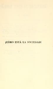 Tapa de !Cómo está la sociedad!