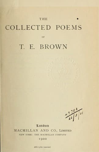 Tapa de Collected poems