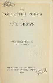 Tapa de Collected poems, with introd. by W.E. Henley