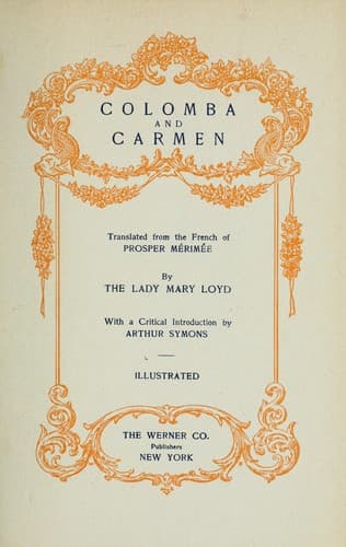 Tapa de Colomba, and, Carmen