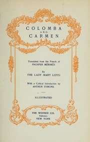 Tapa de Colomba, and, Carmen