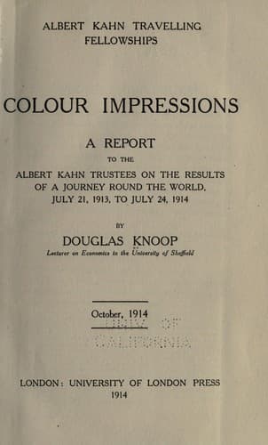 Tapa de Colour impressions