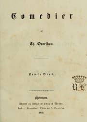 Tapa de Comedier